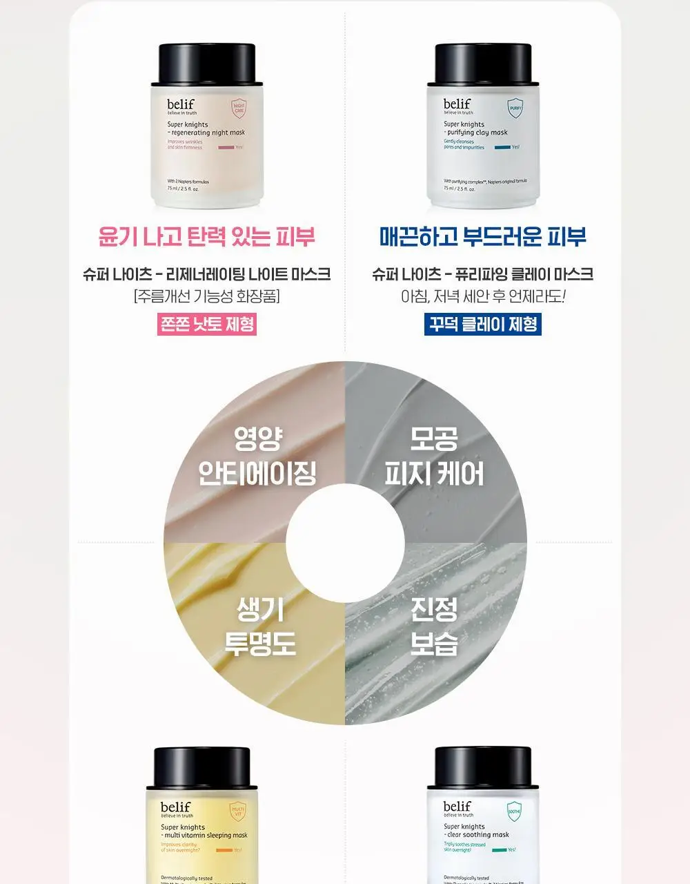 [저속노화템] 빌리프 슈퍼나이츠 리제너레이팅 나이트 마스크 75ml/30ml 기획(+50ml 추가 증정)/단품 상세페이지 24